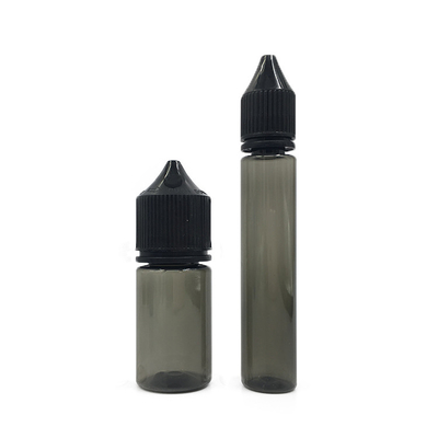 30 ml V3 essentiële olie schroef Zwart Plastic deksel Plastic fles dropper Tamper Evident