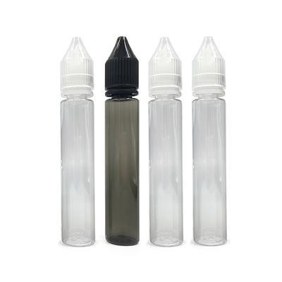 30 ml V3 essentiële olie schroef Zwart Plastic deksel Plastic fles dropper Tamper Evident