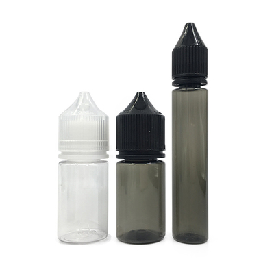 30 ml V3 essentiële olie schroef Zwart Plastic deksel Plastic fles dropper Tamper Evident