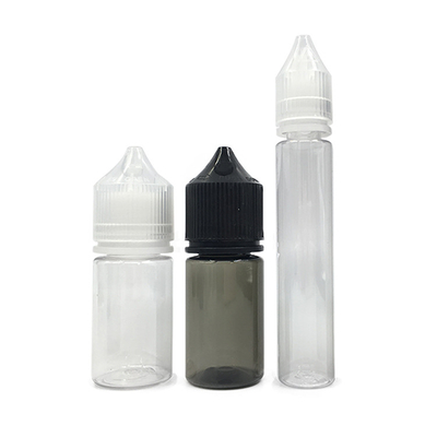 30 ml V3 essentiële olie schroef Zwart Plastic deksel Plastic fles dropper Tamper Evident