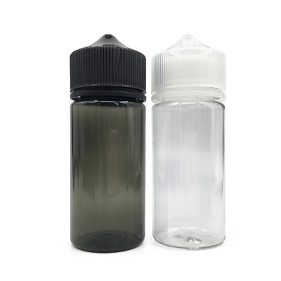 120 ml heldere fles met olie-druppelfles met zwarte/witte druppelfles