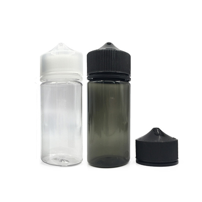 120 ml heldere fles met olie-druppelfles met zwarte/witte druppelfles