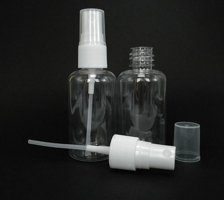 Hoge capaciteit 100 ml 120 ml 150 ml 200 ml 250 ml 500 ml heldere witte amberblauwe PET-plastic cosmetische verpakking spuitfles