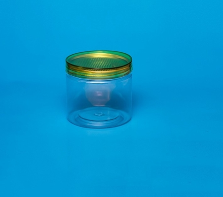 Hot Stamp Logo Plastic potten met pop-up deksel en schroefdeksel