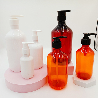 Witte synthetische vloeistofdispensers Aanpasbare flessenkleur en monster verstrekt