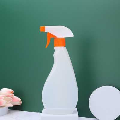 Behoorlijke heldere trigger spuitfles met roze industriële cosmetische triggerpomp