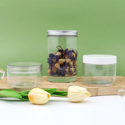 280 ml heldere plastic container cosmetische pot met deksels