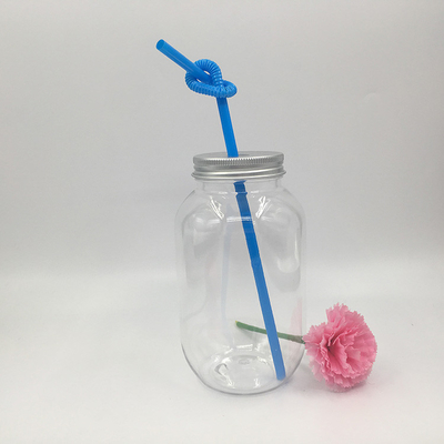 Leekproof geïsoleerde melk thee flessen met handvat modern ontwerp 120ml-500ml capaciteit heldere kleur
