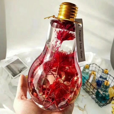 Warm verkoopt sap pet flessen bolvormige heldere lichte plastic flessen melk thee flessen