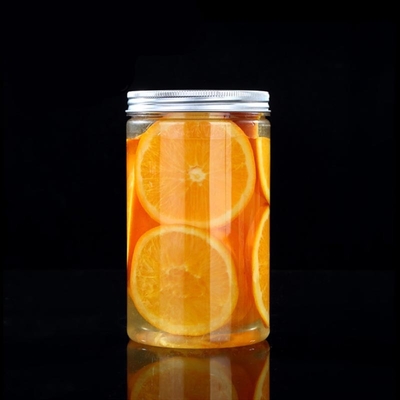 Voedselverpakking lege koekjes opslag Plastic container pot 100 ml 200 ml helder plastic pot