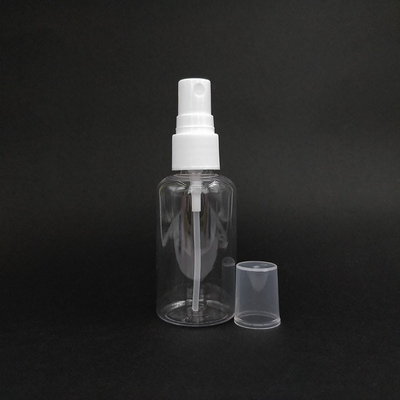 Klassieke ronde PET-plastic spuitflessen glad oppervlak Verschillende capaciteiten voor dagelijks gebruik