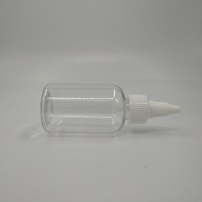 Gepersonaliseerde heldere plastic schroeftopflessen Vloeistofopslag Verschillende capaciteiten