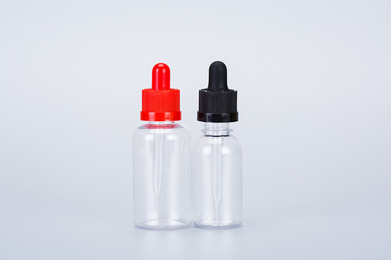 Dropper flessen 10-120 ml gladde schroef dop Custom logo Transparante Zwarte Customized
