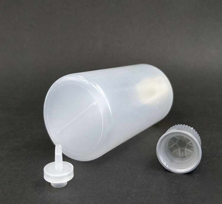 Glasdruppelflessen gladde druppelkap Liquid Dispenser Transparante Zwarte Aanpassen