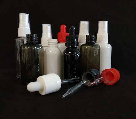 Ronde PET-sprayflessen Transparent Duurzaam ontwerp Verschillende capaciteitsopties