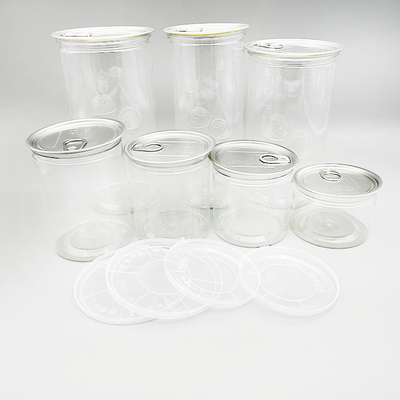 Variëteit Grootte glad oppervlak Cosmetische pot met drukgevoelige pakking
