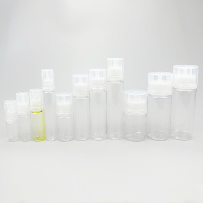 Persoonlijke gedrukte ronde PET E vloeibare fles voor Vibrant Designs