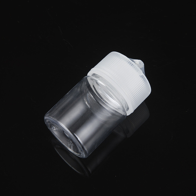 Ronde PET E vloeibare flessen met Custom Logo Screw Cap Sealing