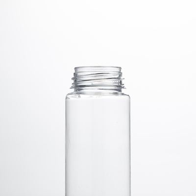 Ronde PET E vloeibare flessen met Custom Logo Screw Cap Sealing