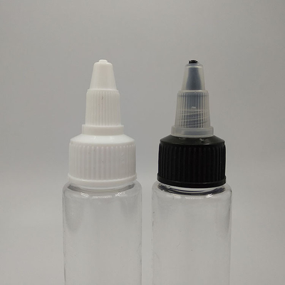 15 ml gepersonaliseerde verzegelingsvorm Plastic schroef bovenkop flessen met gepersonaliseerde etiket panel