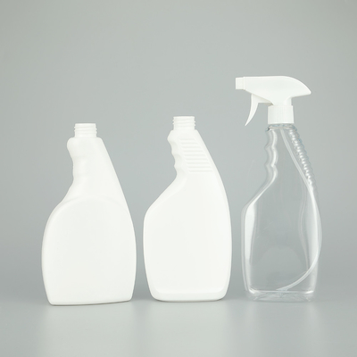 Glanzige ronde PET-sprayflessen in klassiek ontwerp