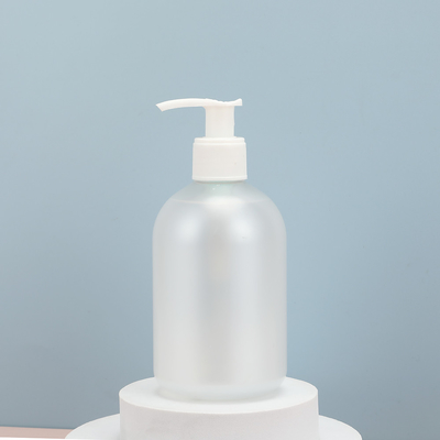 Flip top ronde PET lotion flessen 300 ml heldere flessen voor effectieve lichaamsverzorging