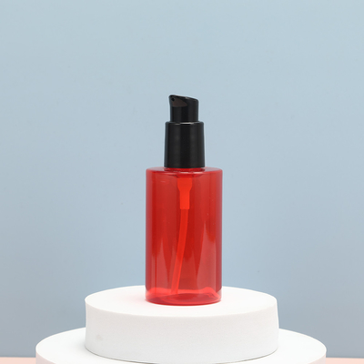Plastic UV elektroplated cap materiaal ronde plastic lotion flessen in PMMA variëteit voor de klant vereisten