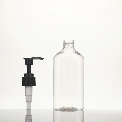 Plastic UV elektroplated cap materiaal ronde plastic lotion flessen in PMMA variëteit voor de klant vereisten