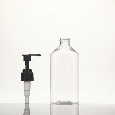 Schermdruk Plastic lotion flessen gemaakt met behulp van PET lichaam en PET kraag containers voor cosmetische huidverzorging verpakking behoeften