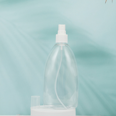 Duidelijke ronde PMMA-lotionflessen 250 ml 300 ml 500 ml Proeflevering Wit/op verzoek van de klant