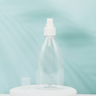 Duidelijke ronde PMMA-lotionflessen 250 ml 300 ml 500 ml Proeflevering Wit/op verzoek van de klant
