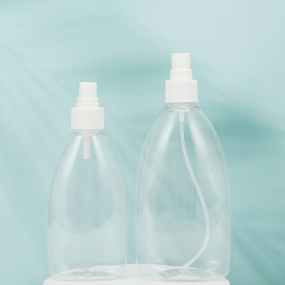 Duidelijke ronde PMMA-lotionflessen 250 ml 300 ml 500 ml Proeflevering Wit/op verzoek van de klant