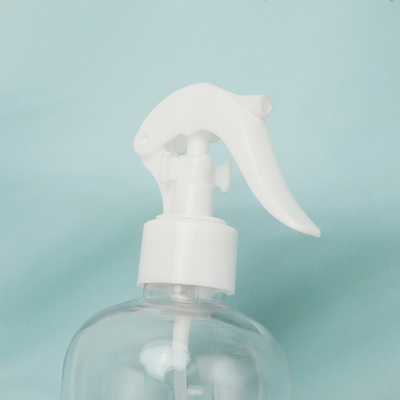 Doorzichtige plastic lotionflessen met witte dop en UV-elektroplaat kraag