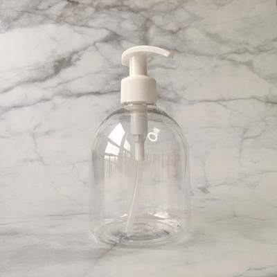 Ronde PETG shampoo pompfles 118 mm voor cosmetica