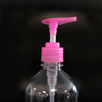 Bespuiting vloeistoffen spuitstuk knijpen container met trigger spray pomp heldere kleur