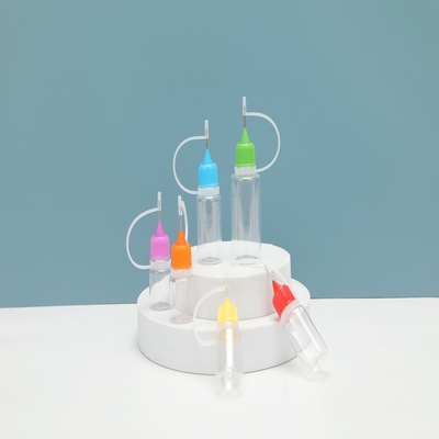 Kindbeschermde E-vloeistofffles Ronde 60 ml E-vloeistofffles met schermgeprinte etiket