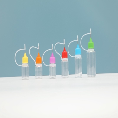 Kindbeschermde E-vloeistofffles Ronde 60 ml E-vloeistofffles met schermgeprinte etiket
