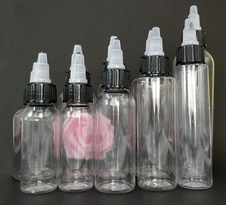 15 ml-100 ml schroevendop vloeibare verpakkingsflessen in verschillende capaciteiten en stijlen