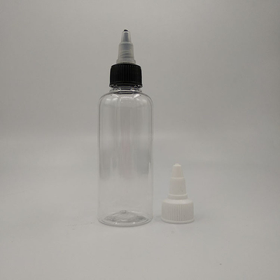 Persoonlijke gekleurde plastic schroevendopflessen met een veilig afdichting voor duurzame opslag