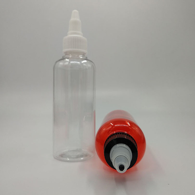 Persoonlijke gekleurde plastic schroevendopflessen met een veilig afdichting voor duurzame opslag