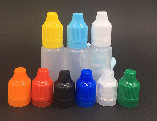 Gepersonaliseerde logo glazen dropperflessen met verschillende capaciteiten en dropper deksels