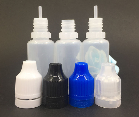 Gepersonaliseerde logo glazen dropperflessen met verschillende capaciteiten en dropper deksels