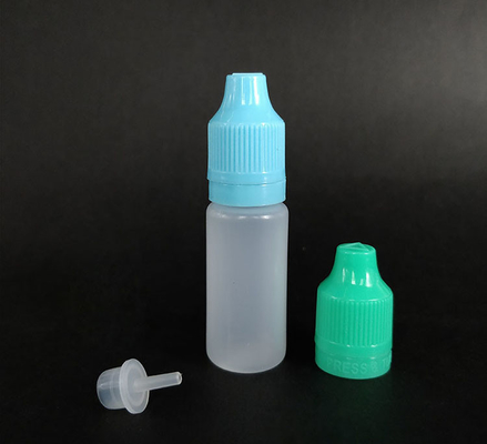 Transparante zwarte flessen 10 ml tot 120 ml glad oppervlak voor vloeistofopslag