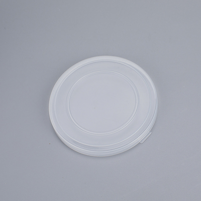 Doorzichtige plastic containers met een aangepast logo voor veilige opslag