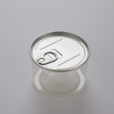 Aanpasbare logo Plastic jar containers met aluminium folie afdichting in verschillende capaciteiten