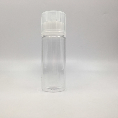 Kinderwaardig Transparante E Vloeibare Fles Schroefdeksel Afdichting 10ml-100ml Capaciteit