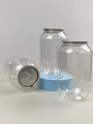 Aanpasbare logo cosmetische pot met drukgevoelige pak voor make-up oplossing