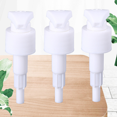 Aanpasbare ronde plastic lotionflessen helder PET/PE/HDPE voor 30 ml - 60 ml volume met schermdruk optie