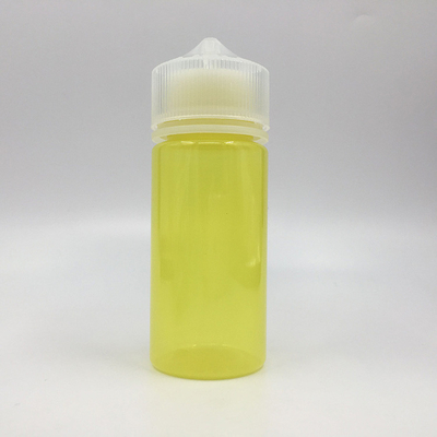 100 ml doorzichtige ronde E vloeibare fles met kinderdichte schroefkap
