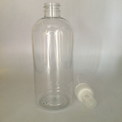 118 mm roestvrij staal pomp shampoo pomp fles PET voor shampoo 20/410 pomp sluiting type